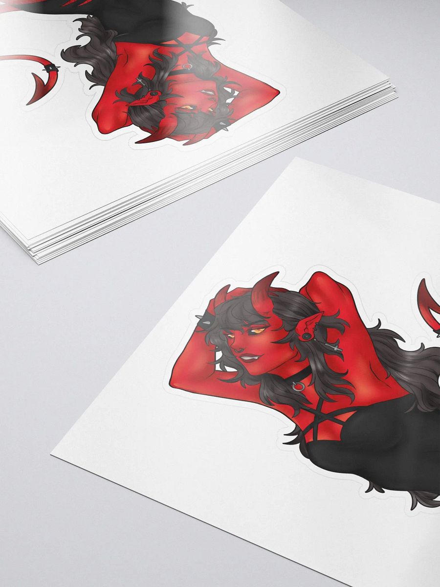 Demoness Kiss Cut Sticker product image (5)