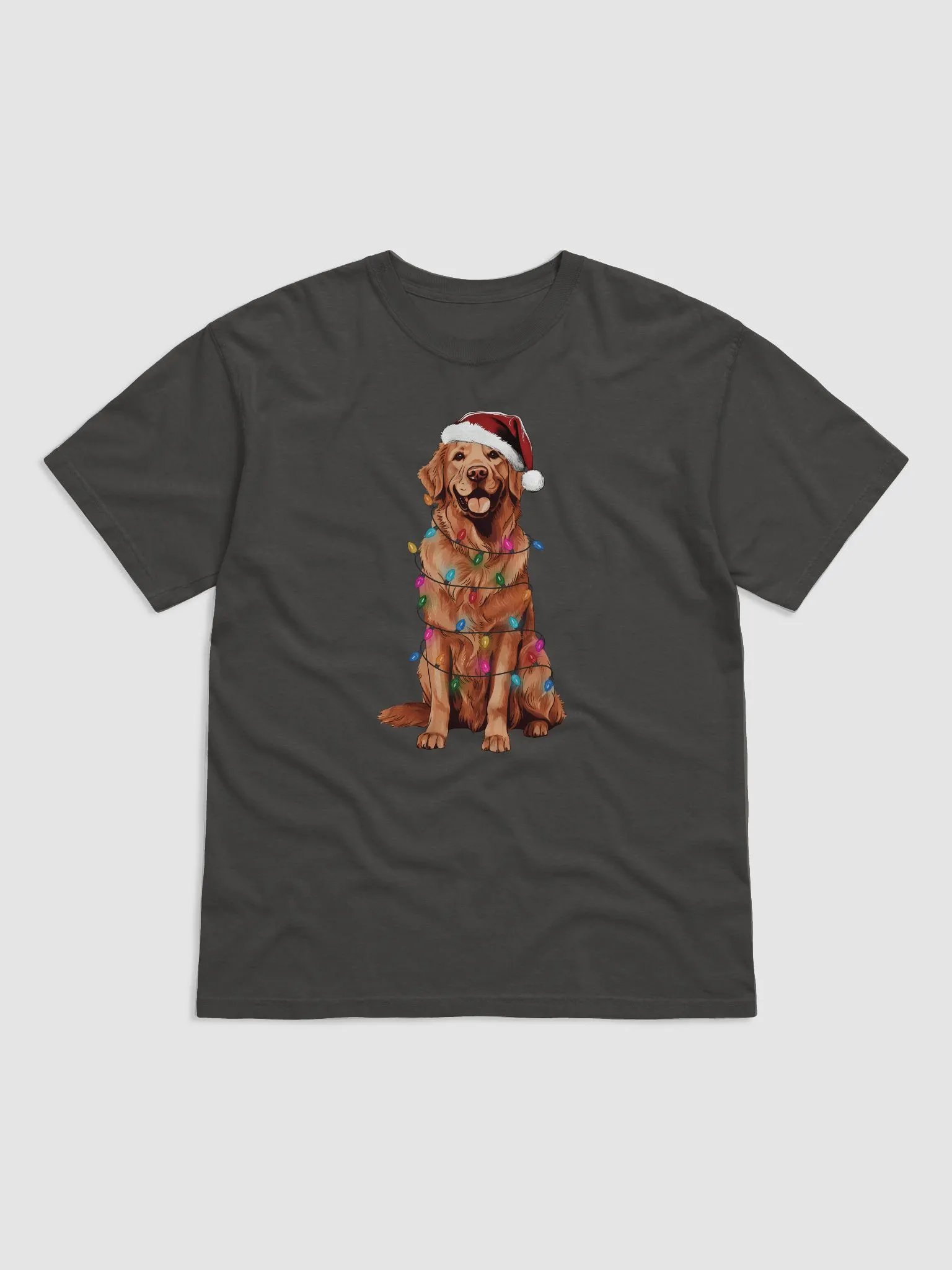 Funny Red Golden Retriever Christmas T-Shirt for Goldie Paw-rents product image (24)