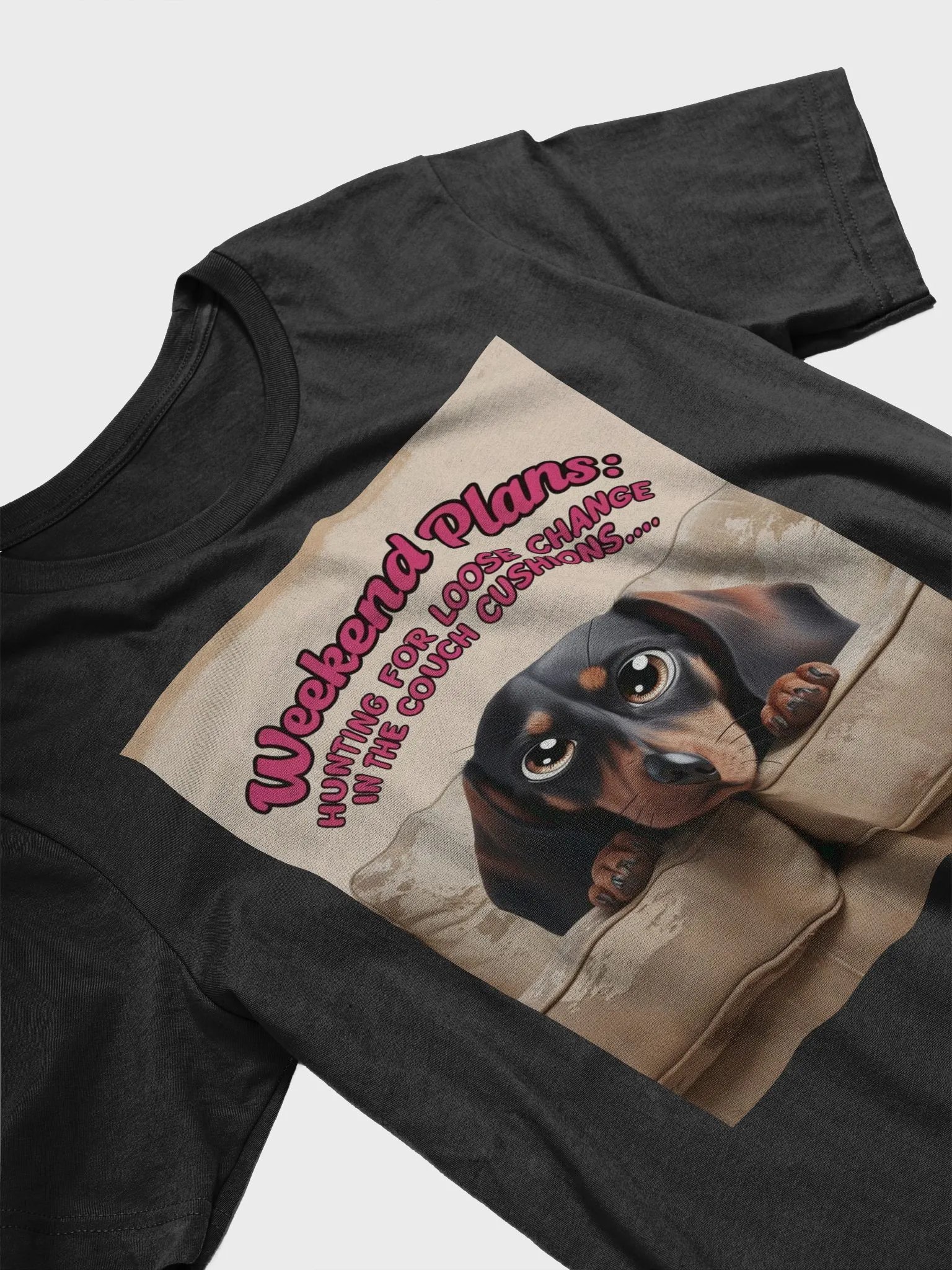 Weekend Plans: Couch Cushion Treasure Hunt T-Shirt product image (6)