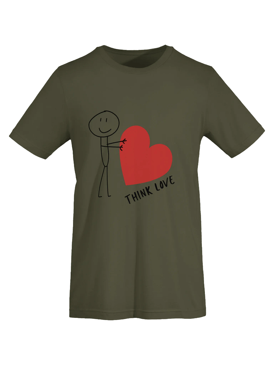 Think Love Supersoft T-Shirt product image (68)