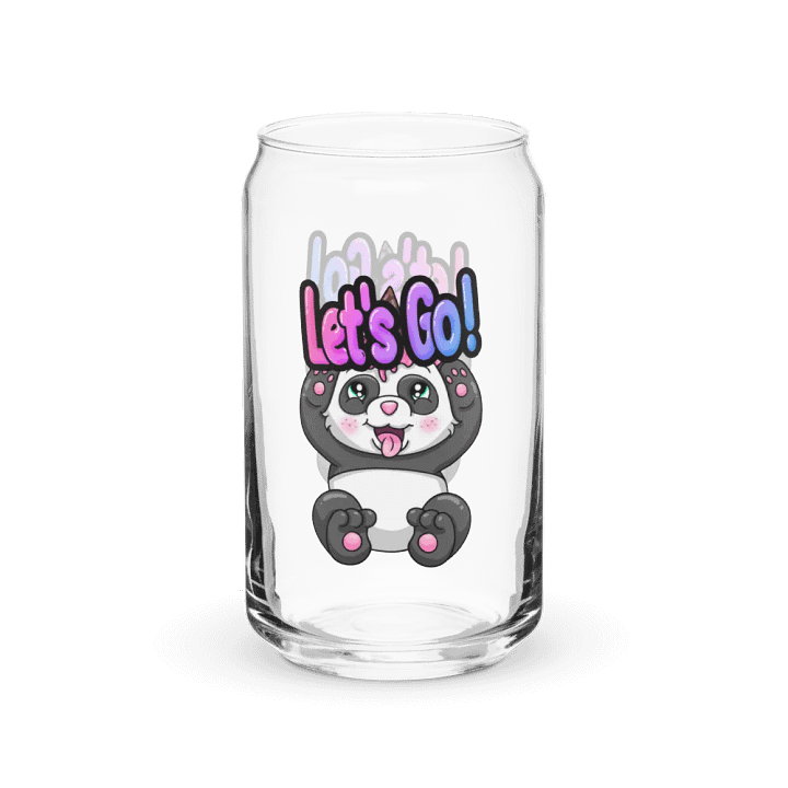 Let's Go Can Shaped Glass product image (1)