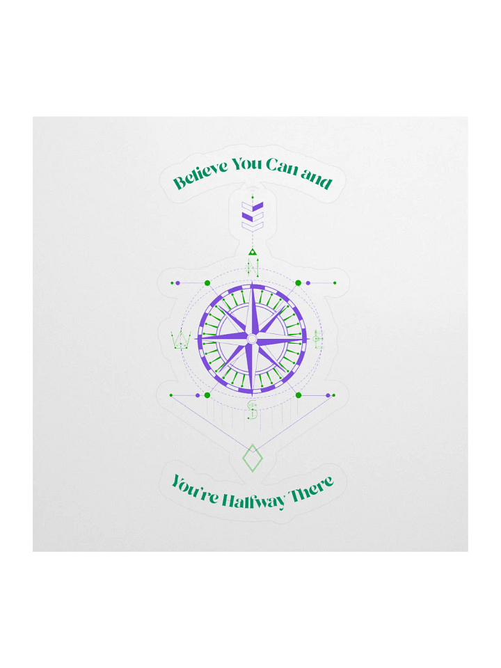 Believe You Can Kiss Cut Stickers product image (1)