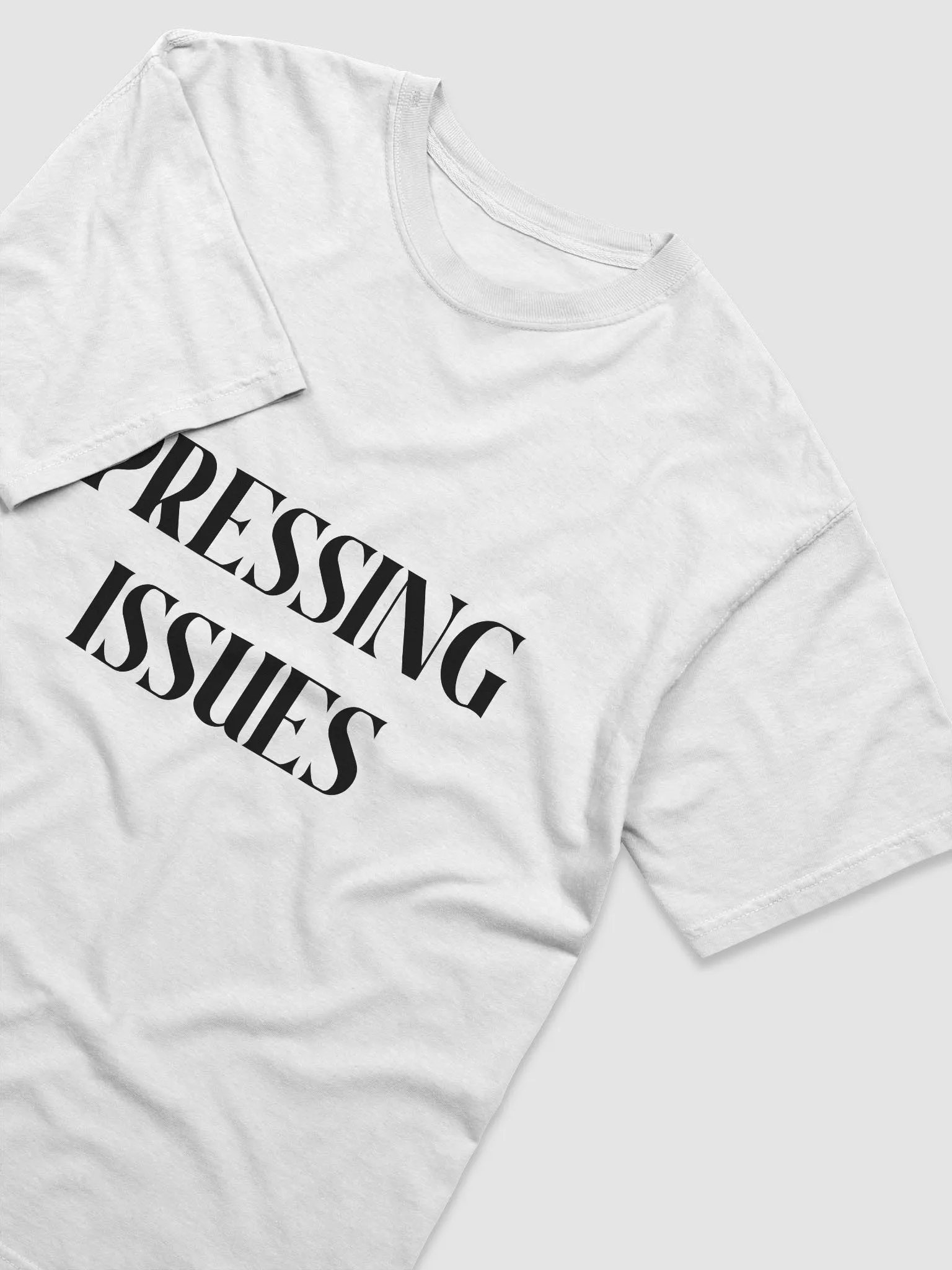 PRESSING ISSUES(BLACK PRINT) product image (2)