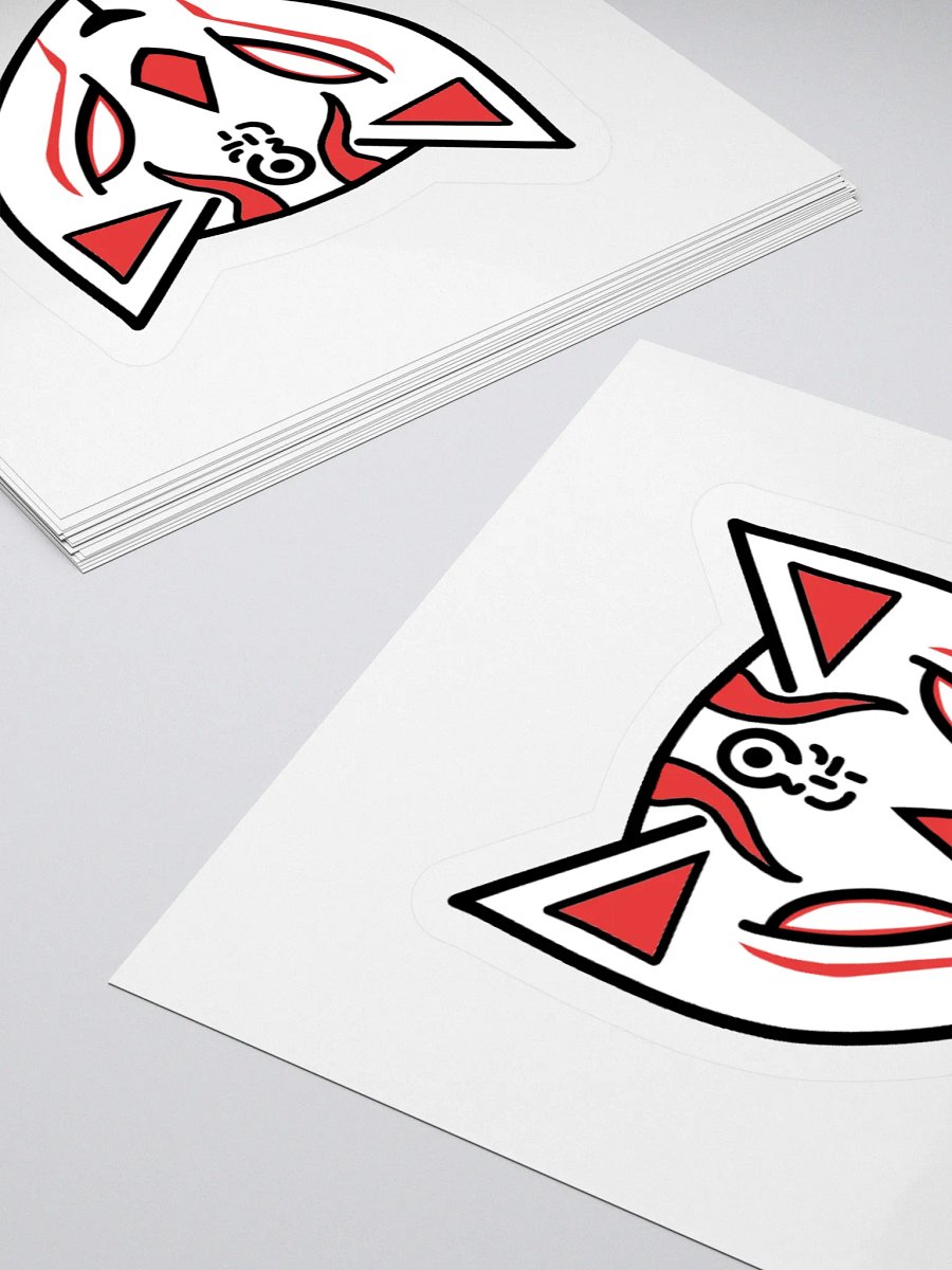 Yasumo Family Fox Mask Sticker product image (7)