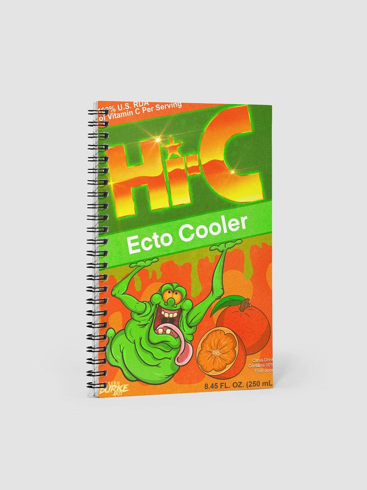 slide 1 of 1 Hi-C Ecto Cooler Reissue Juice Box Notebook product image (1)