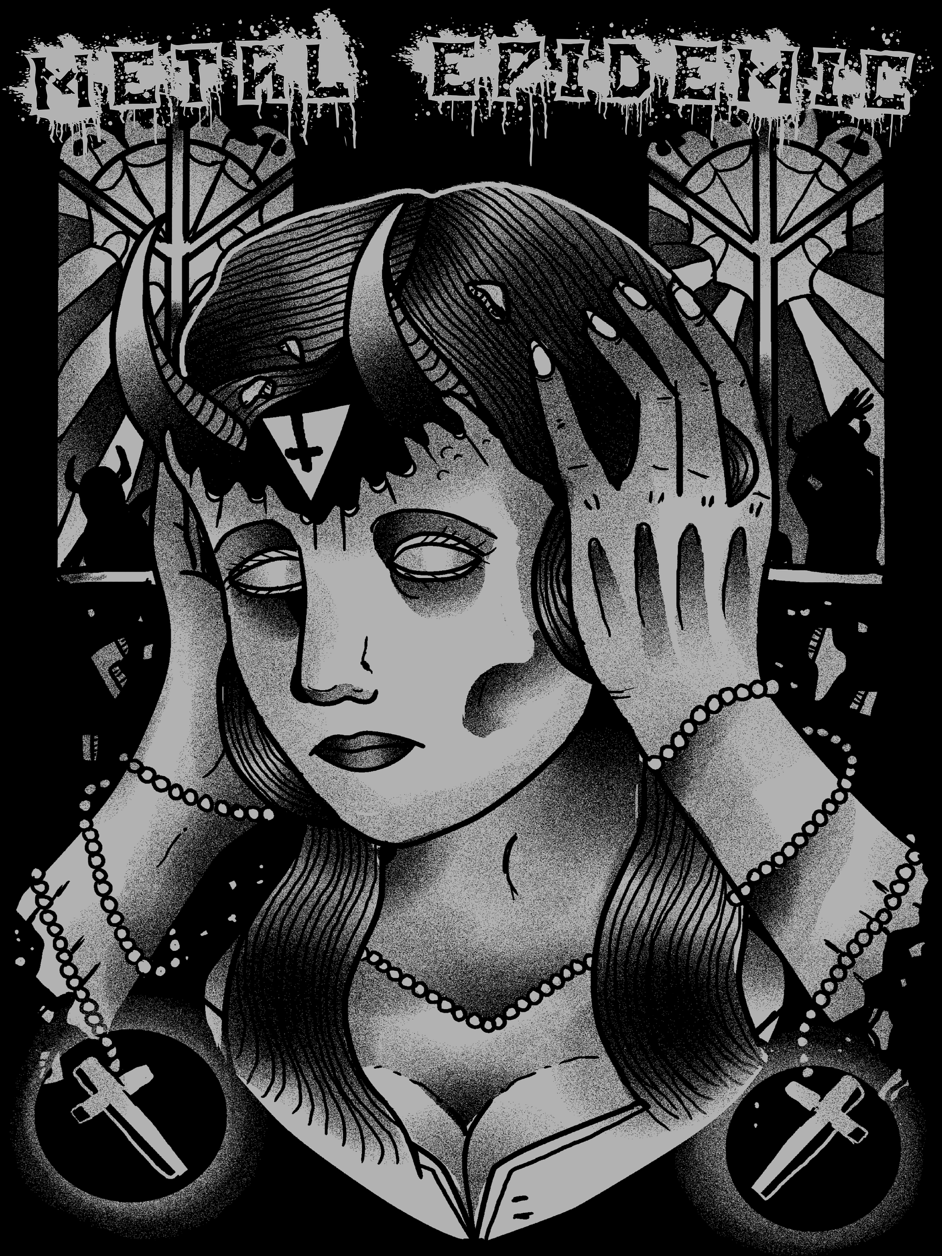 Metal Epidemic The Demoness T-Shirt product image (11)