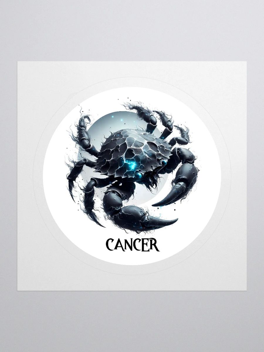 Mythical Cancer Zodiac Round Sticker product image (3)