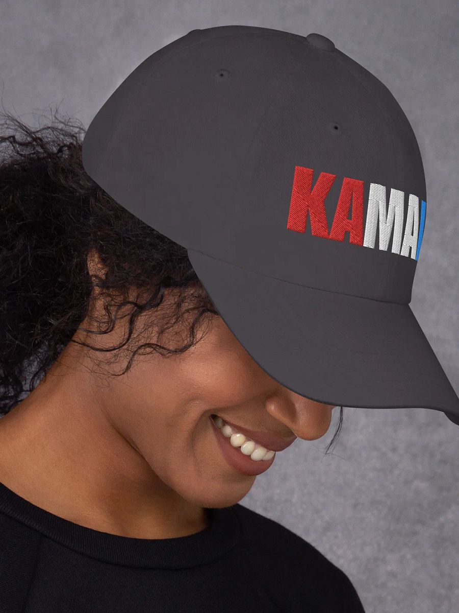 Kamala Embroidered Dad hat, Kamala Harris Red White And Blue Rally Style Hat product image (10)