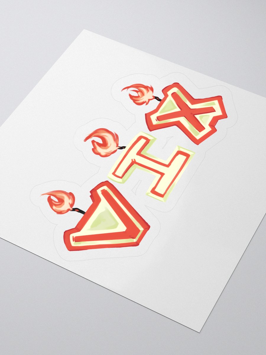 "VIX" Candles Sticker product image (8)