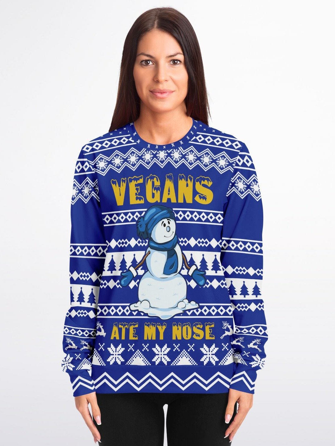 Funny Vegan Christmas Sweatshirt - 