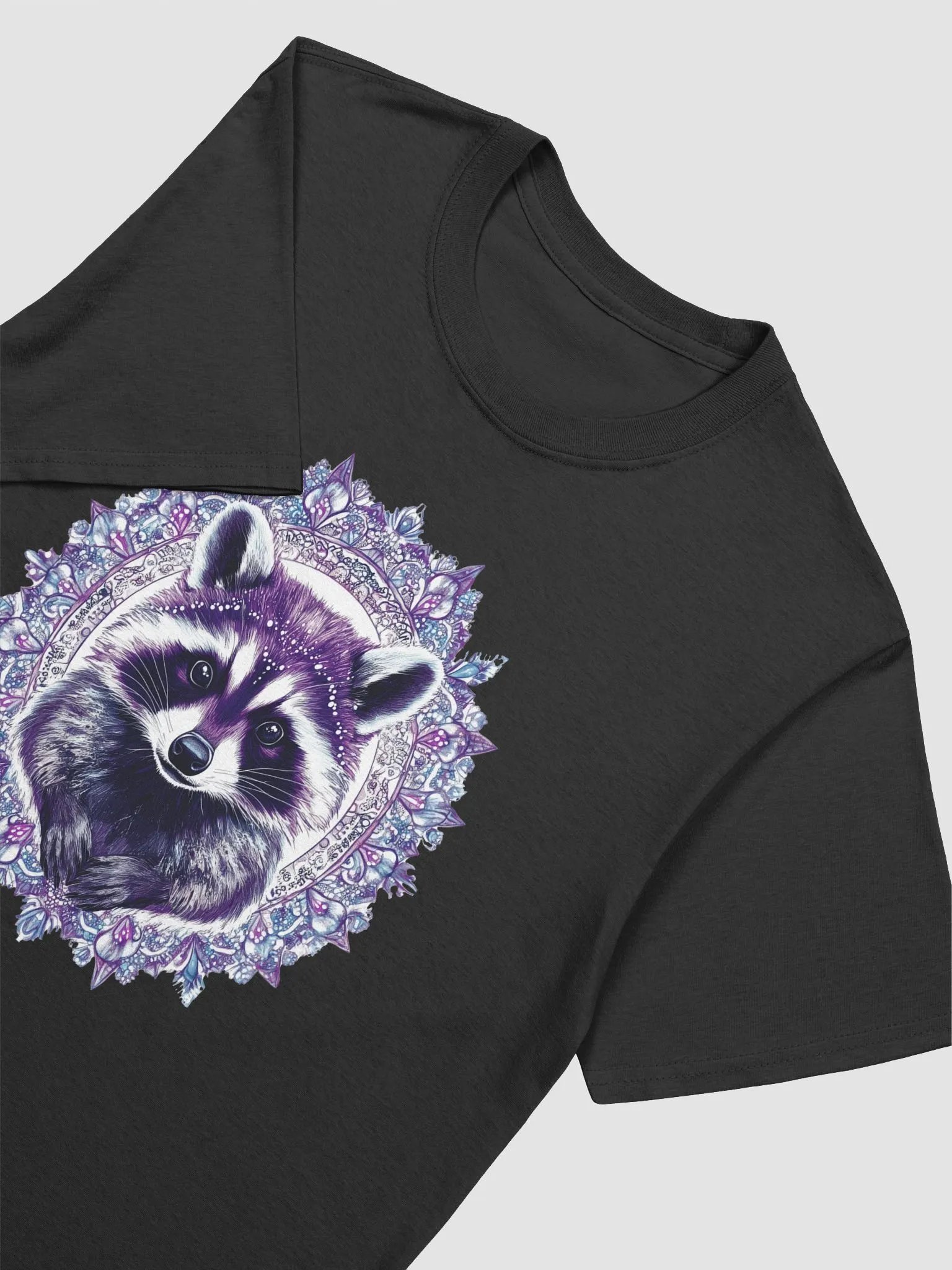 Mandala Raccoon Unisex Tee product image (2)