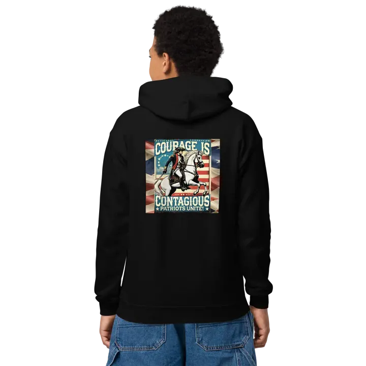 Courageous Patriots Youth Hoodie product image (1)