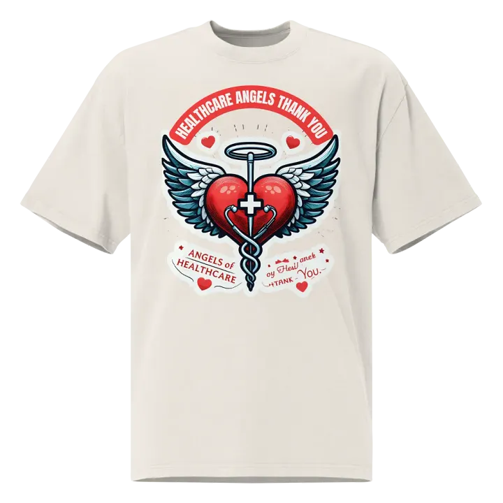Healthcare Angels Tribute Oversized Tee product image (3)
