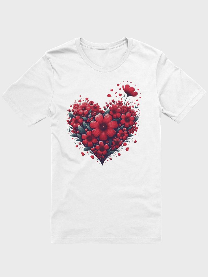 Floral Heart Delight T-Shirt product image (1)