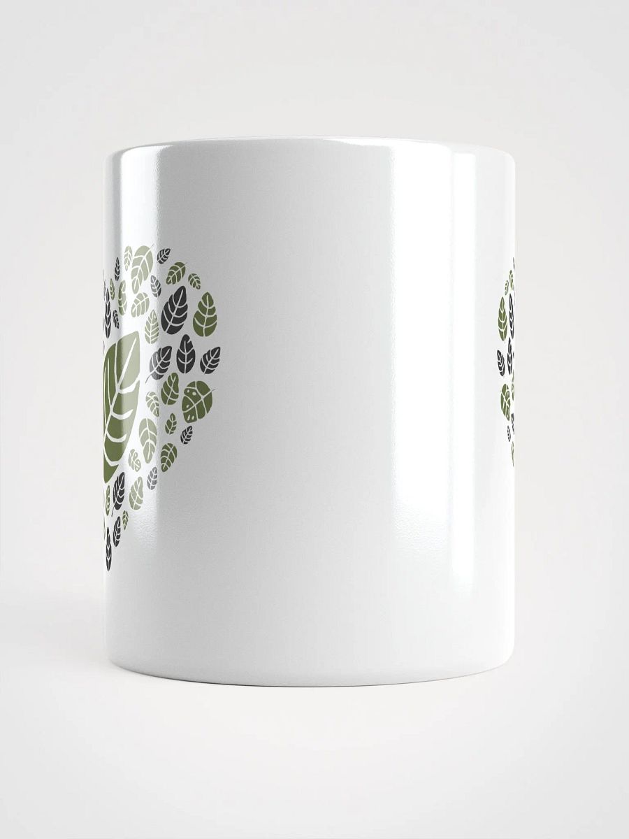 Heartfelt Leaves White Glossy Mug product image (15)