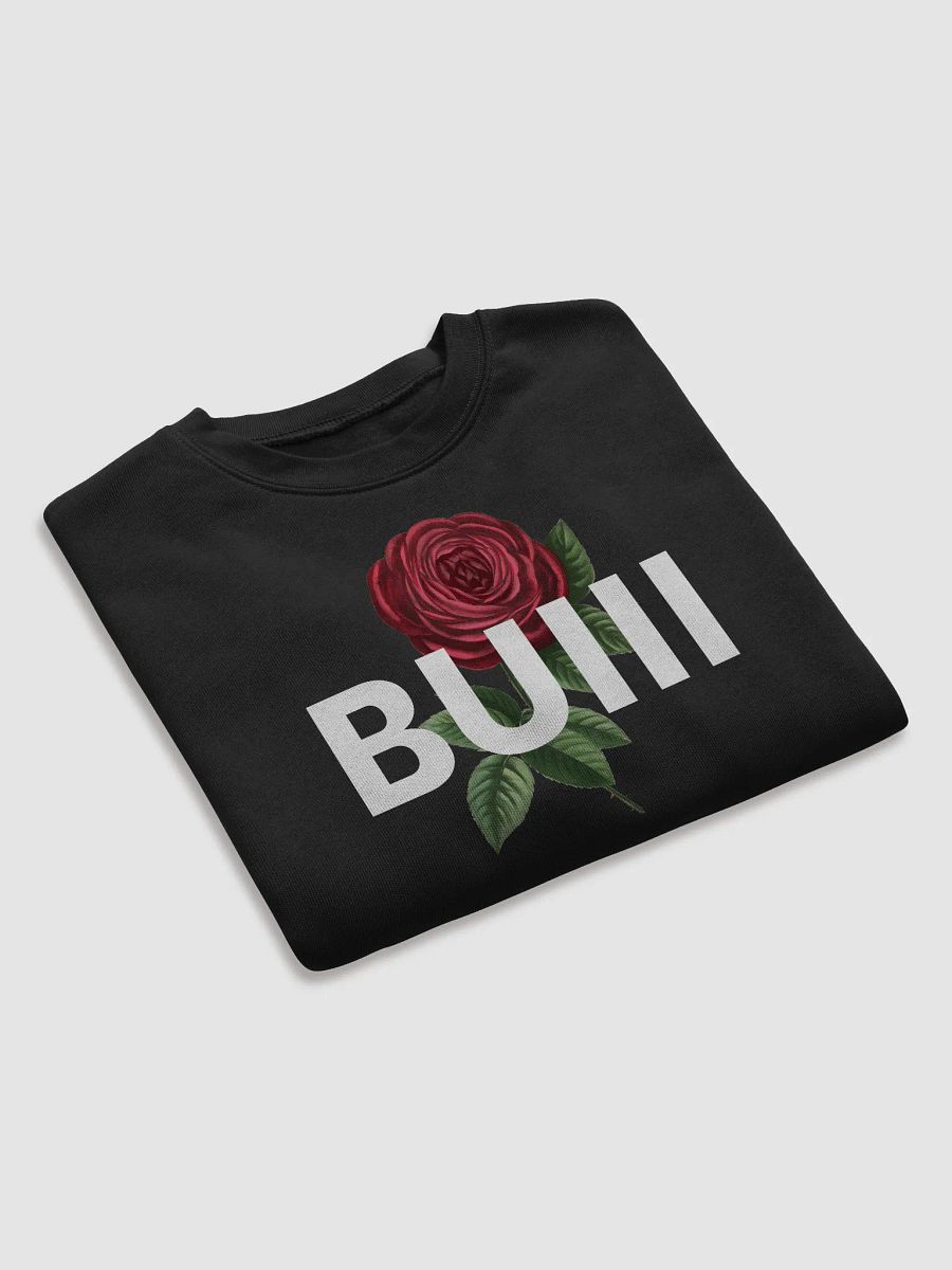 BUIII Logo Rose Women's Fleece Crop Sweatshirt product image (4)