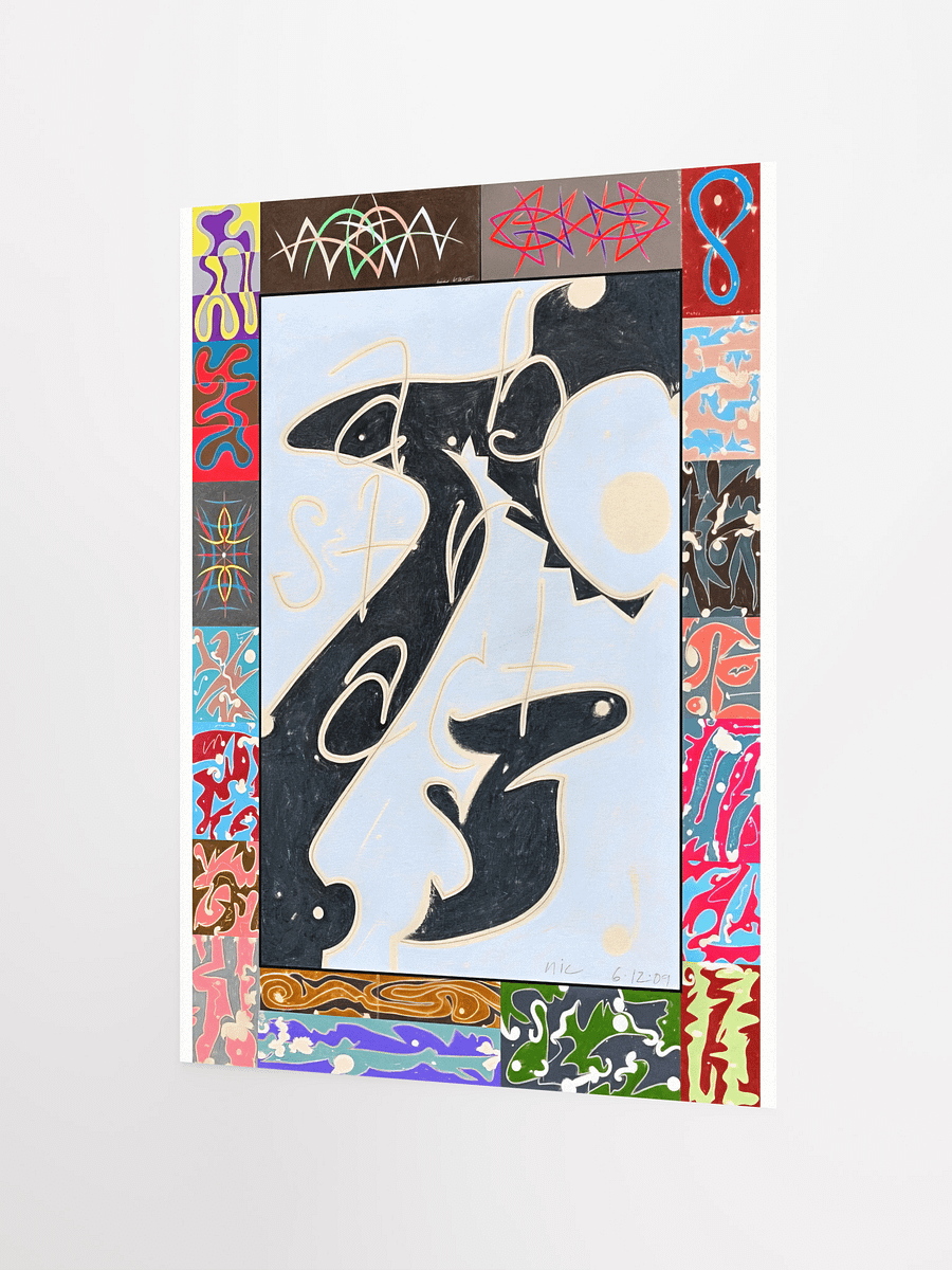 Abstract poster 2009 print product image (3)