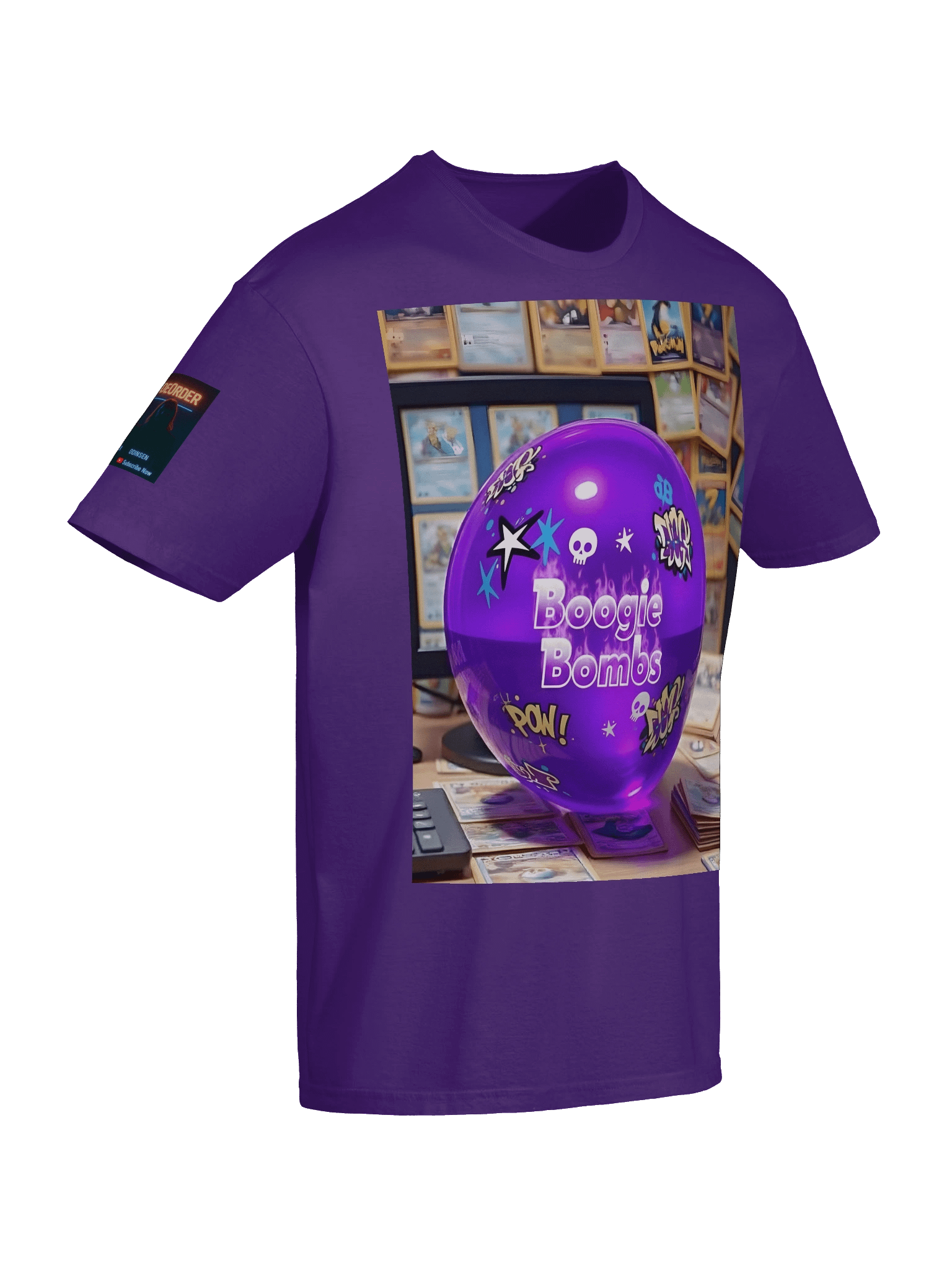 Boogie Bombs Graffiti Unisex T-Shirt product image (10)