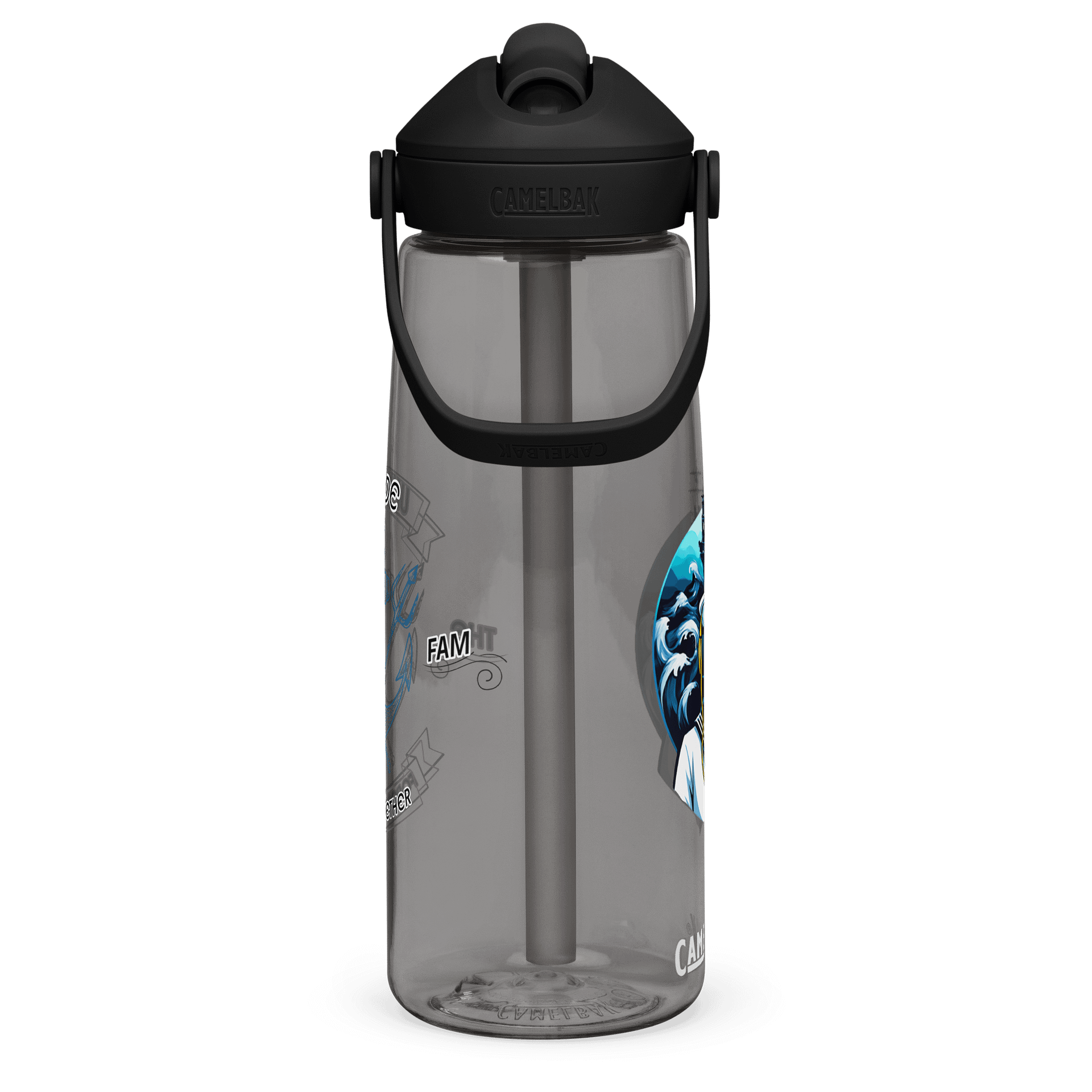 The Unveiled Fam Sailor Emblem Water Bottle product image (4)