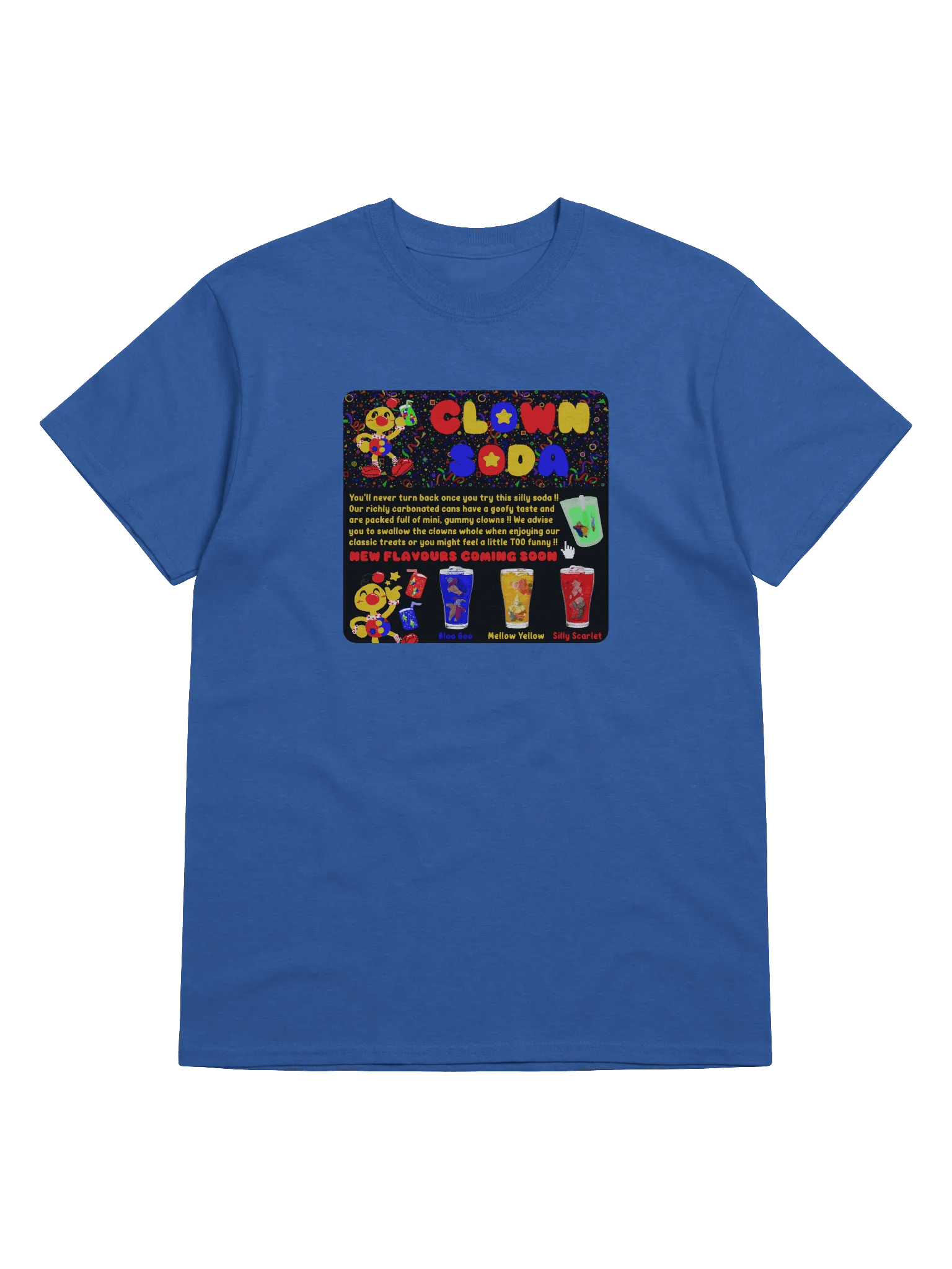 Boyoyoing Clown Soda Website Unisex T-Shirt product image (1)