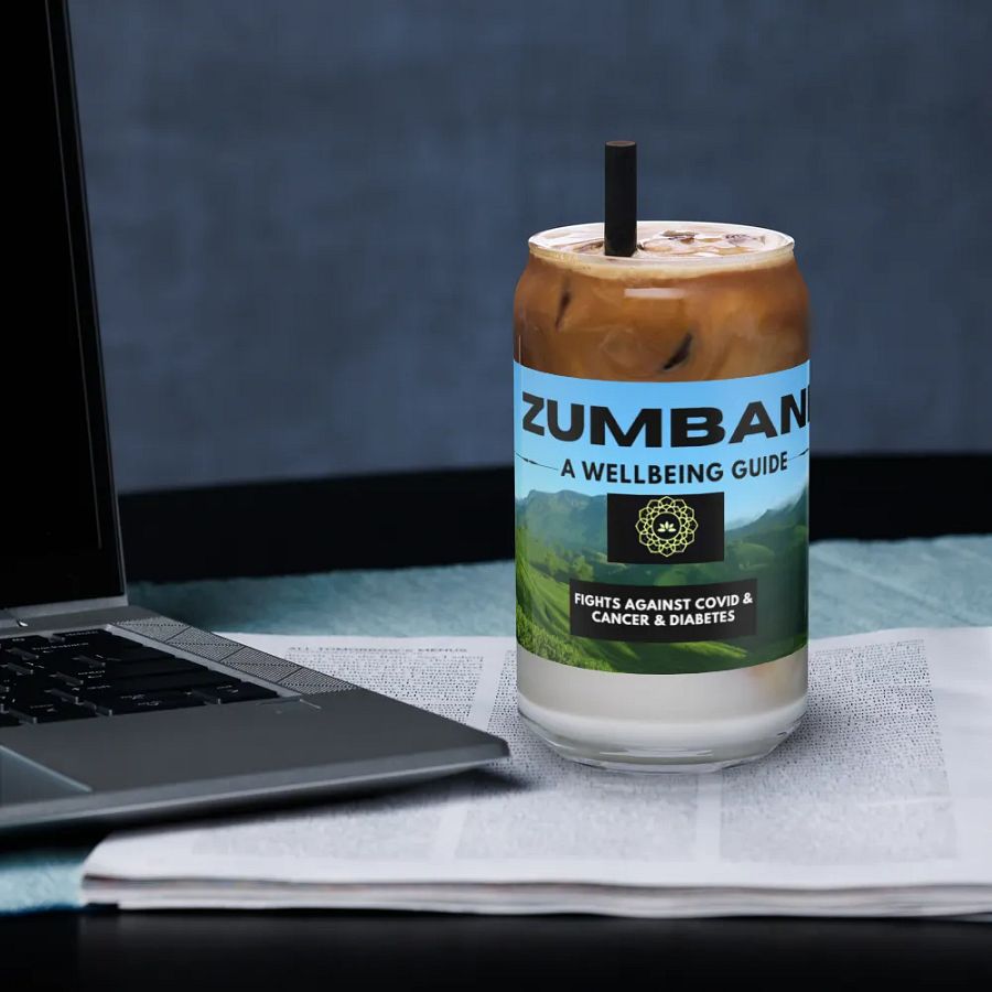 ZUMBANI - A WELLBEING GUIDE Can-Shaped Glass product image (33)