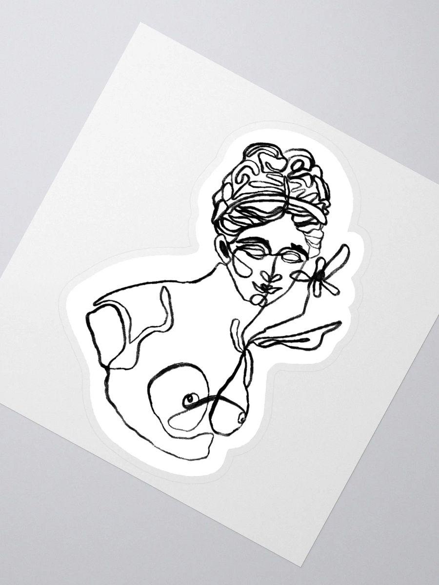 Aphrodite Line Art Sticker product image (2)