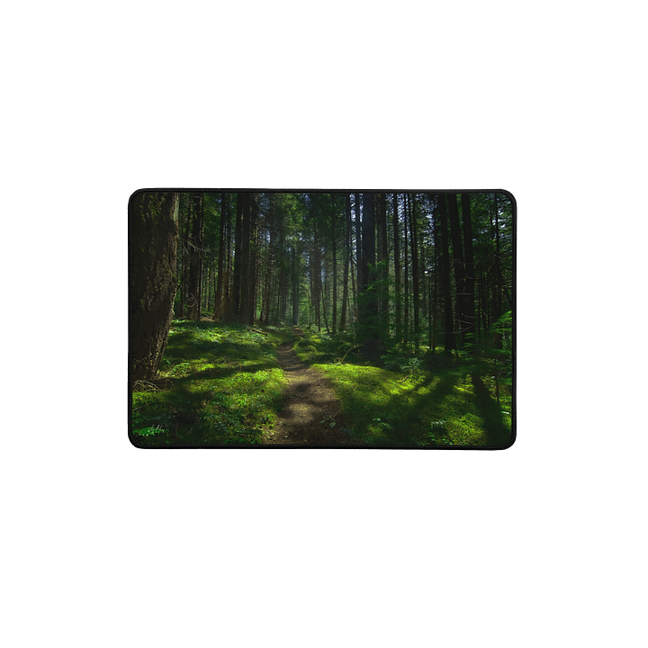 Lower Dungeness Trail Timber sun lighting Workspace Desk Mat product image (1)