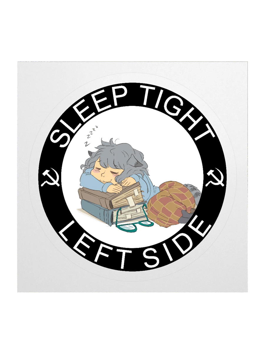 Katherine - “Sleep Tight, Left Side” Sticker product image (2)