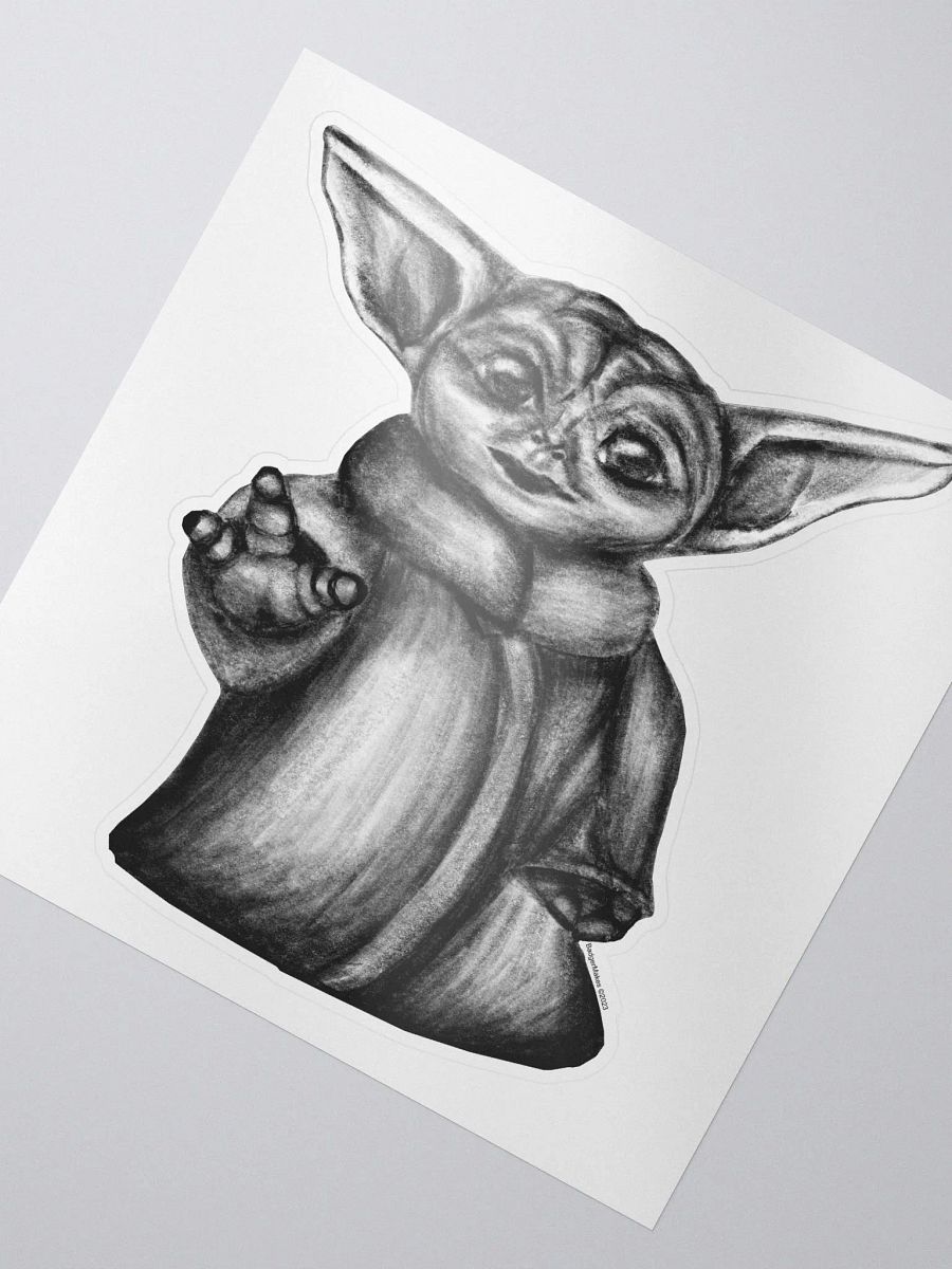 Alien Sketch Sticker product image (2)