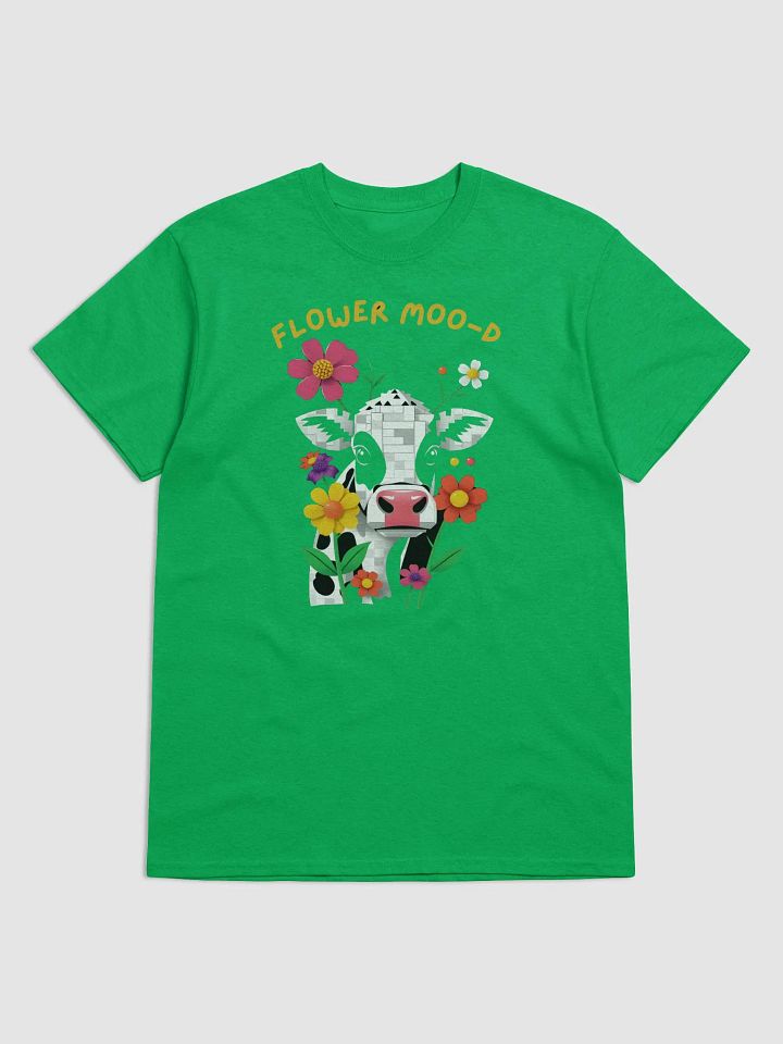 Floral Cow Fusion Tee product image (1)