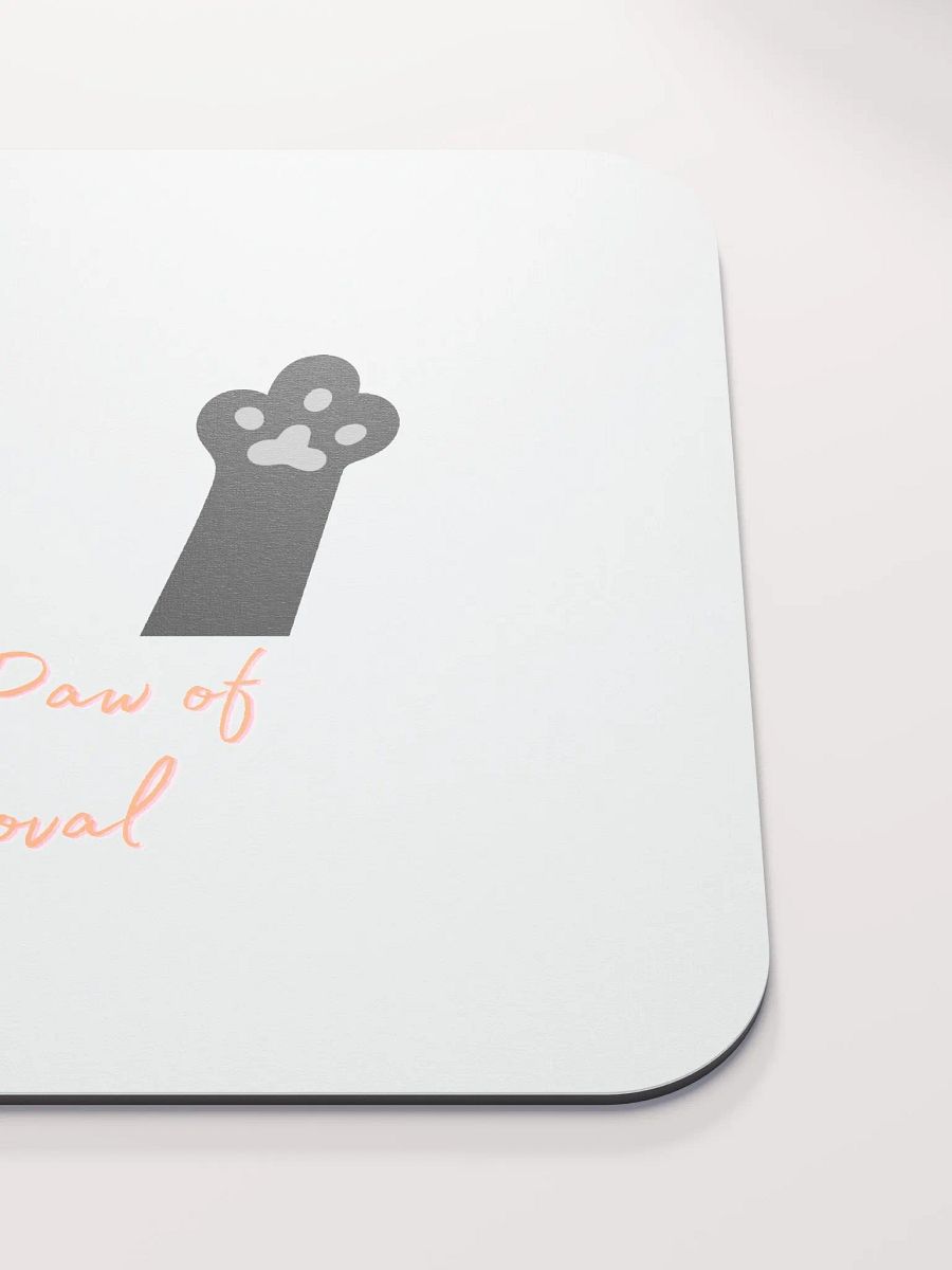 Boo's Paws Of Approval Classic Mouse Pad. product image (5)