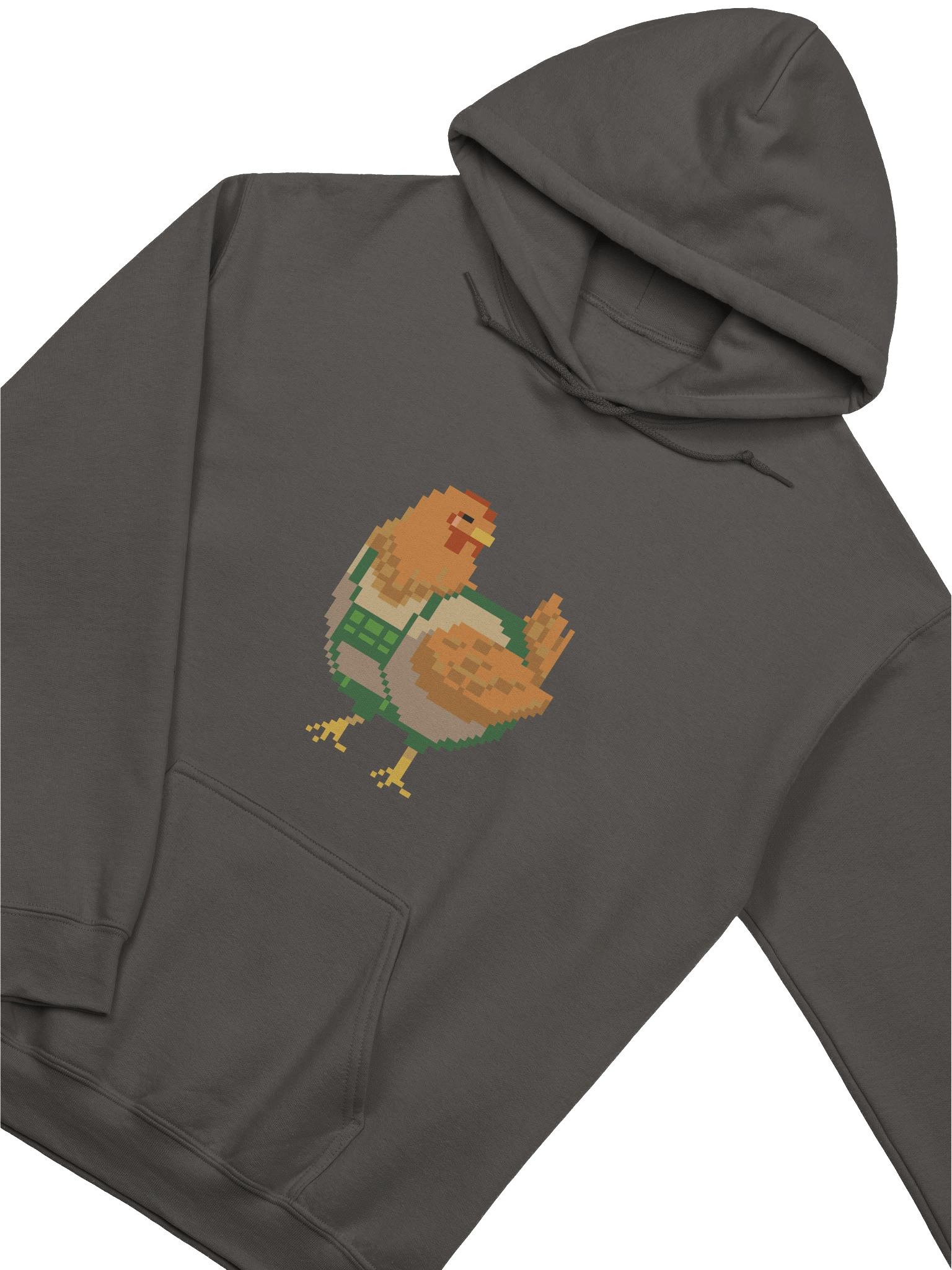 Lederhosen Chicken Soft-Print Hoodie product image (13)