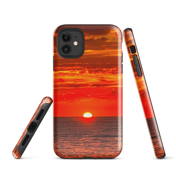 Steps Beach Sunset iPhone® Tough Case product image (1)