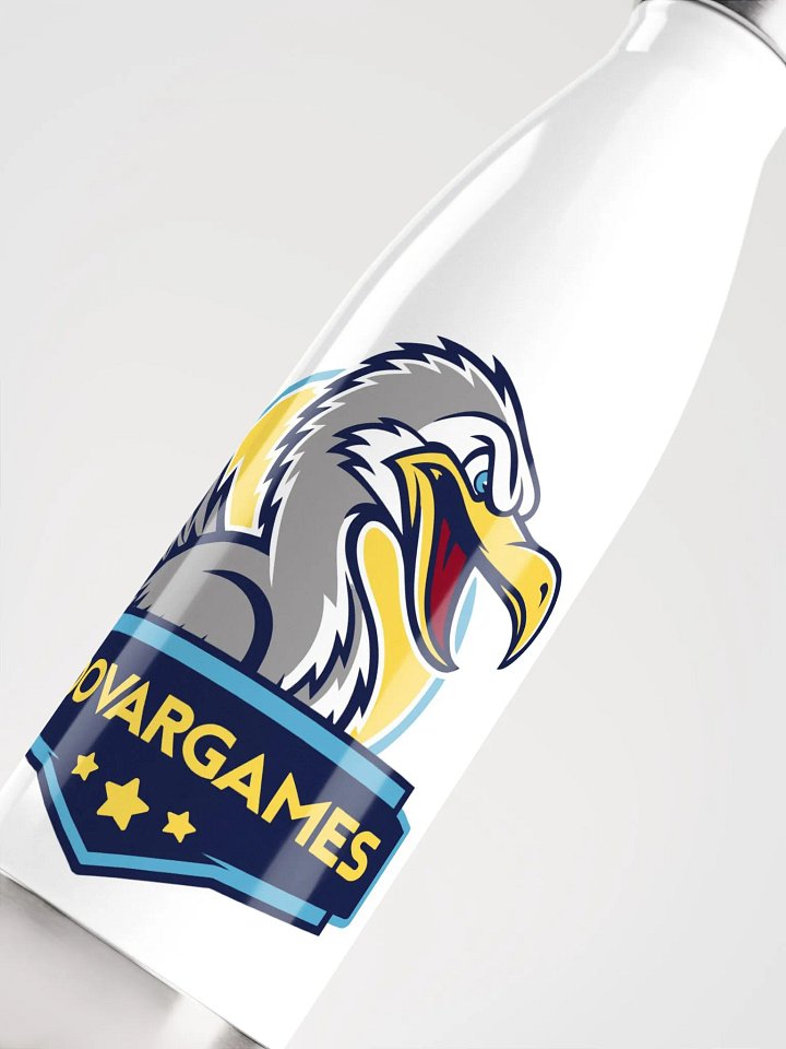 OdovarGames Stainless Steel Water Bottle White product image (1)