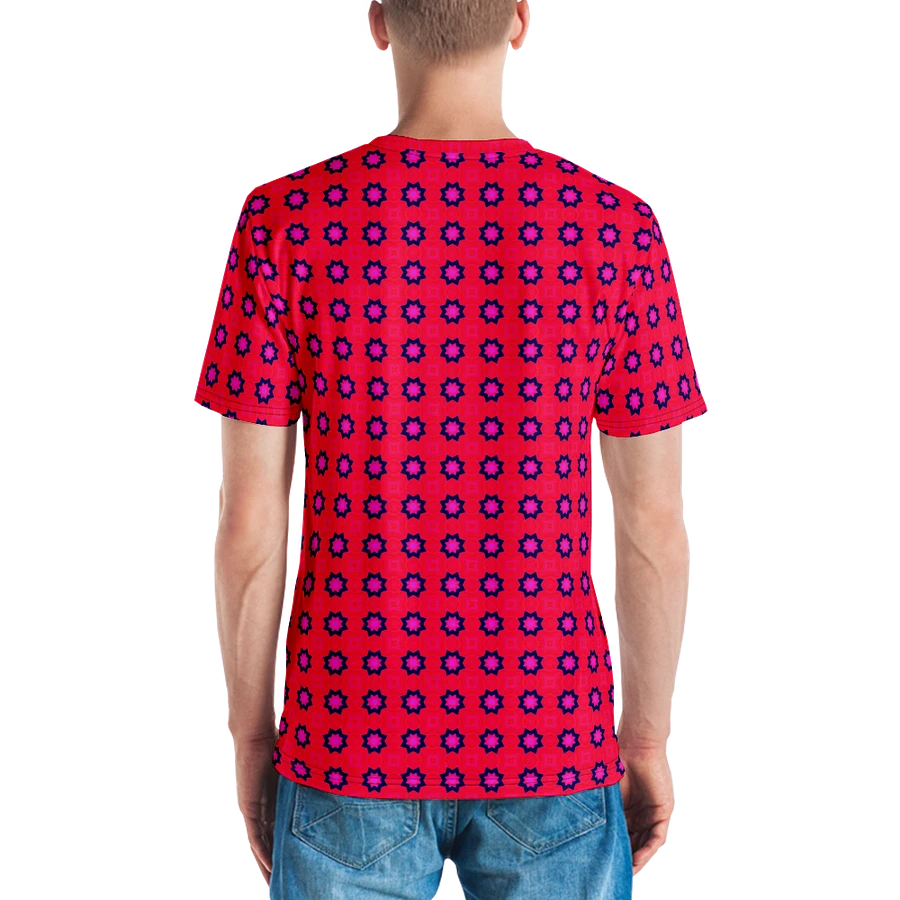 Abstract Red Men's Crewneck T Shirt product image (4)