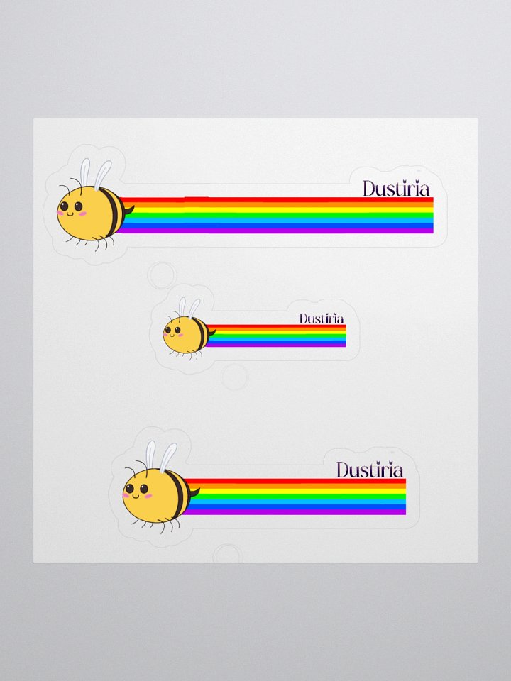 Pride Bee Sticker product image (1)