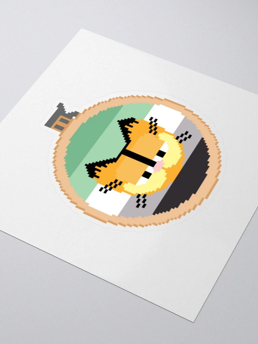 Garfield cross stitch sticker (aromantic) product image (3)