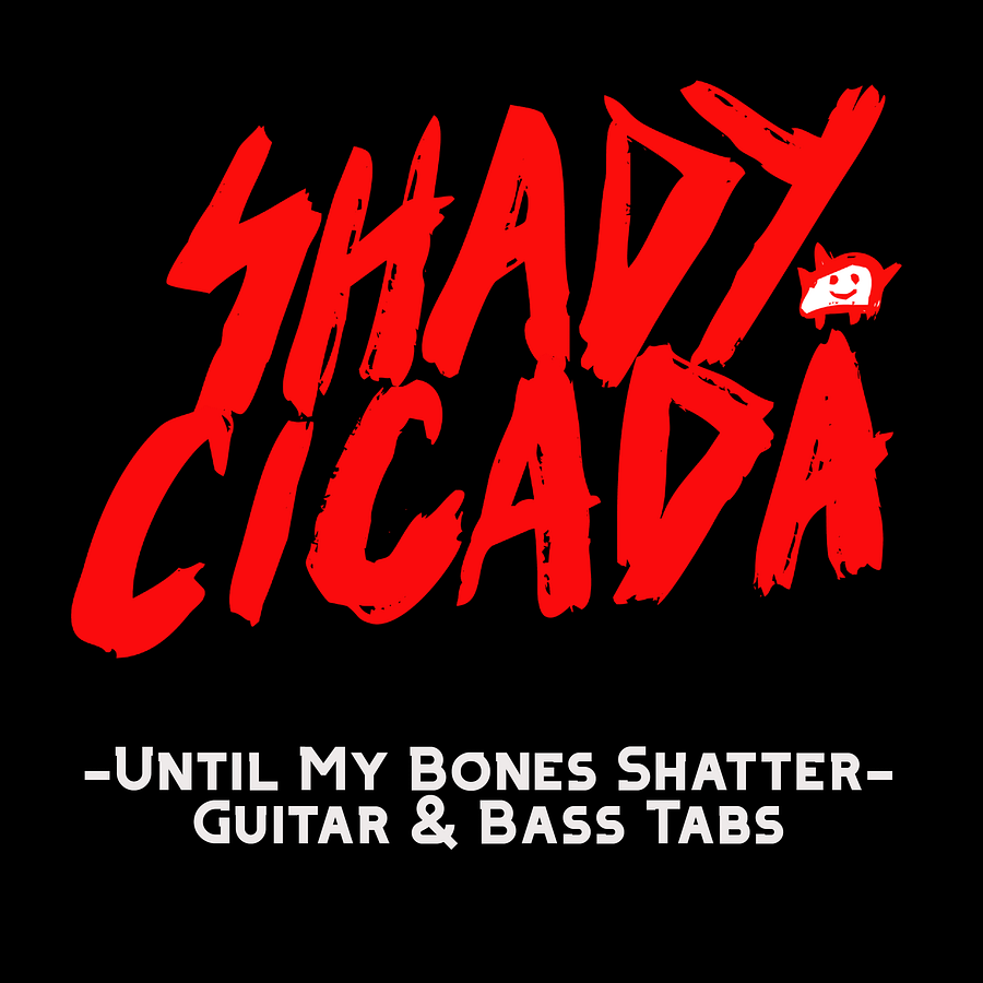 Until My Bones Shatter (Guitar & Bass Tabs) product image (1)