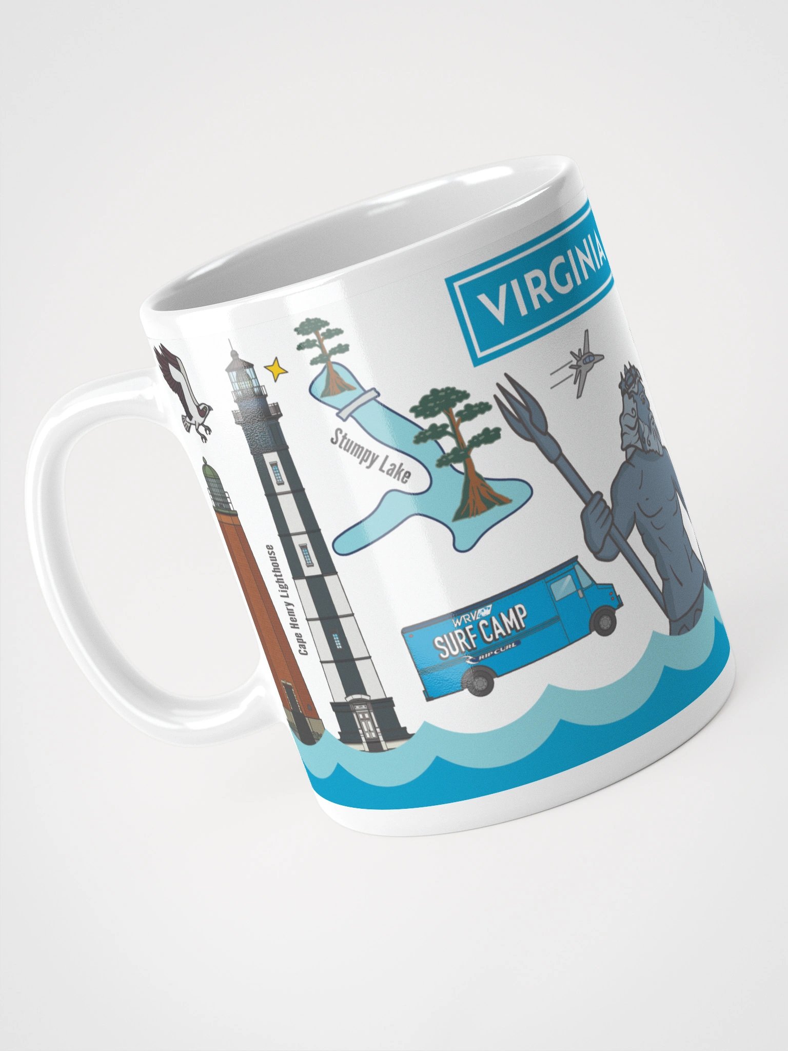 Virginia Beach Love It Here Coffee Mug product image (5)