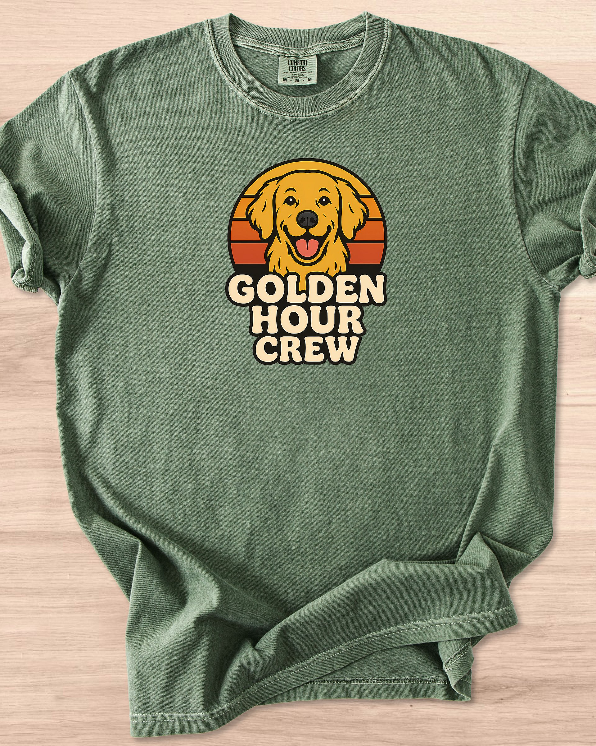 Golden Hour Crew (Golden Retriever) Tee product image (67)