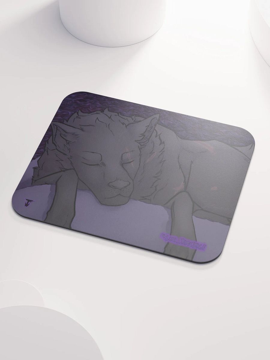 "The Slumbering Wolf" Mouse Pad product image (3)