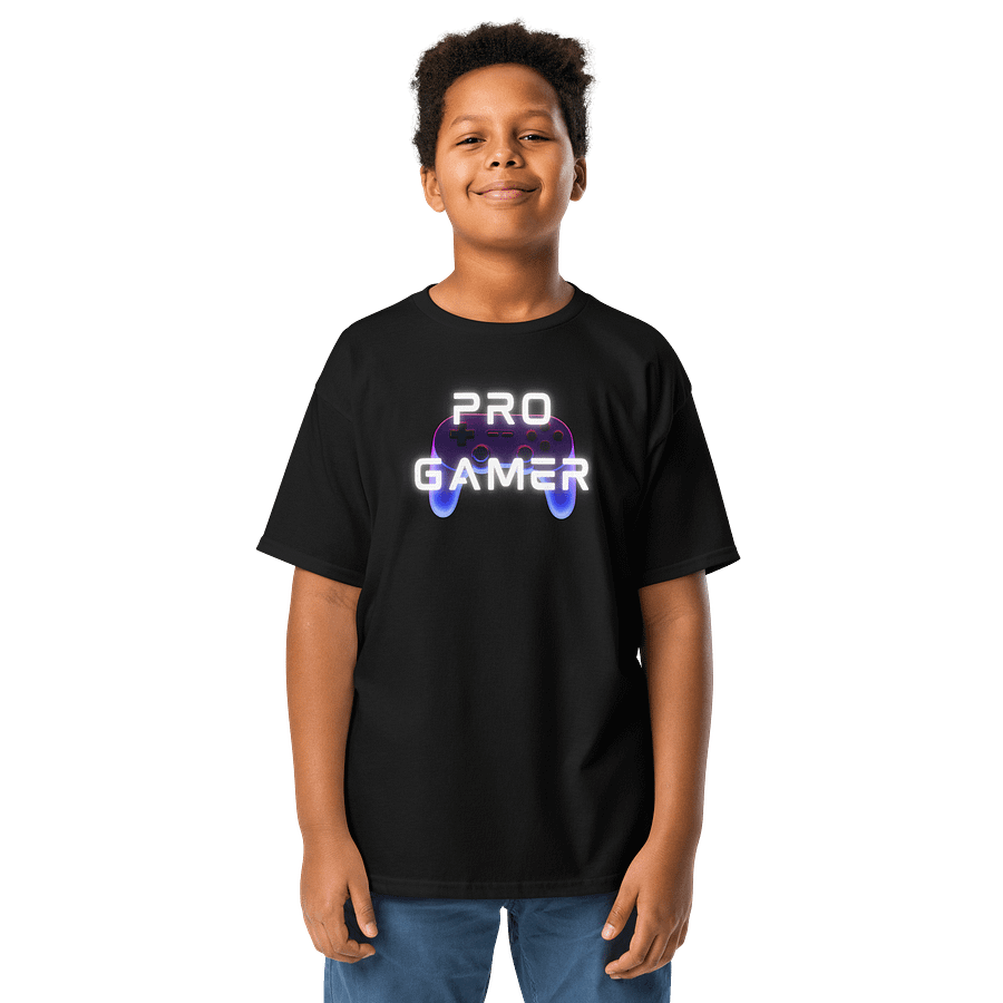 Neon Pro Gamer Controller Youth Tee product image (1)