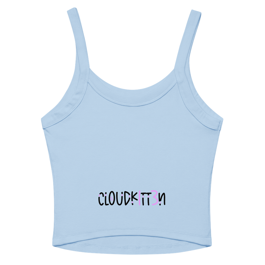 Rose Frame Kitten Crop Tank (womens) product image (7)