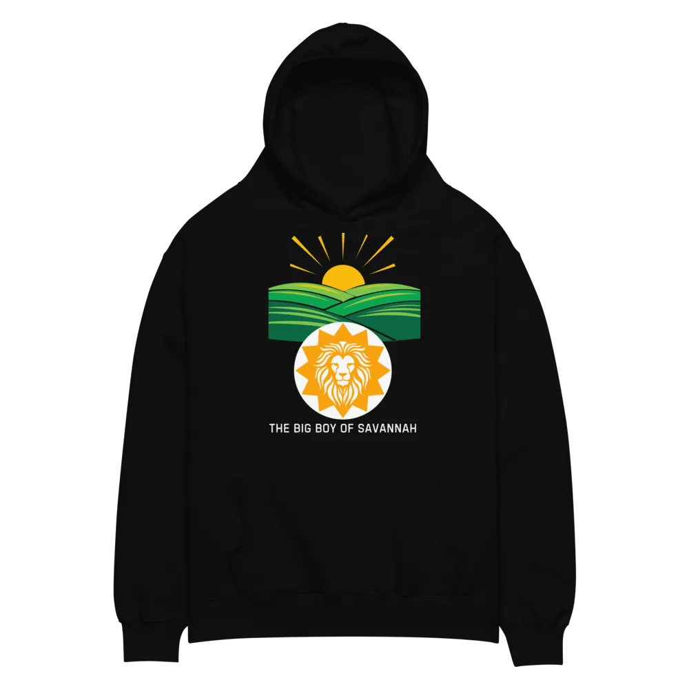 Lionheart Sunset Oversized Hoodie product image (2)