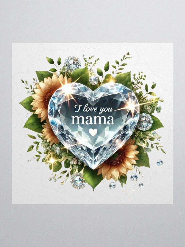 Crystal Heart Mama Sticker Set product image (1)