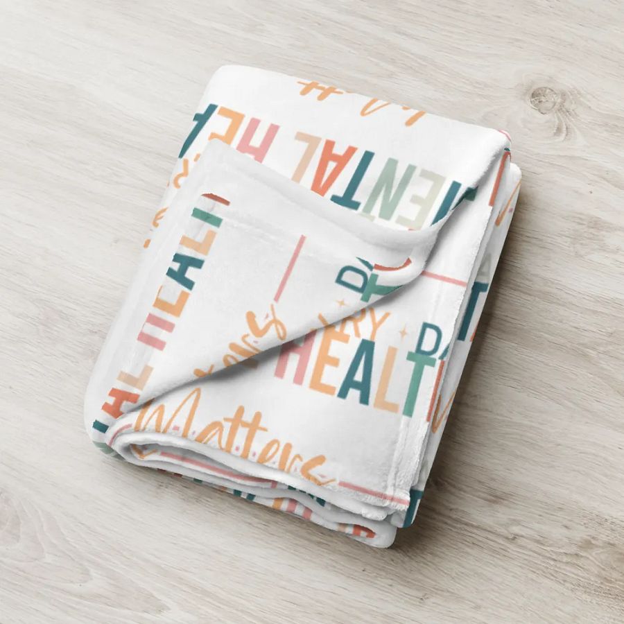 Mental Health Matters Blanket product image (8)