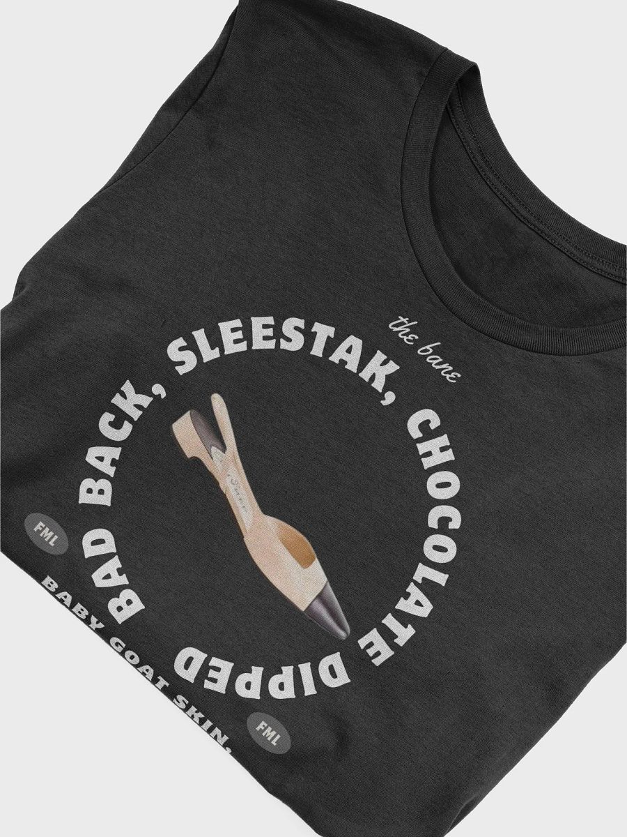 Bad Back Slingbacks T-Shirt Front Logo product image (14)