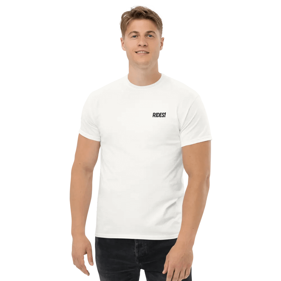 RIDES Plain Tee (White) product image (7)
