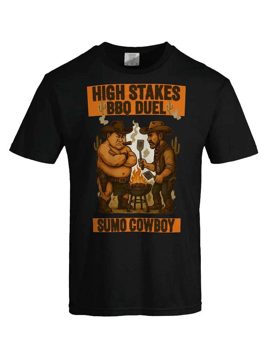 Sumo Cowboy High Stakes BBQ Duel T-Shirt product image (5)