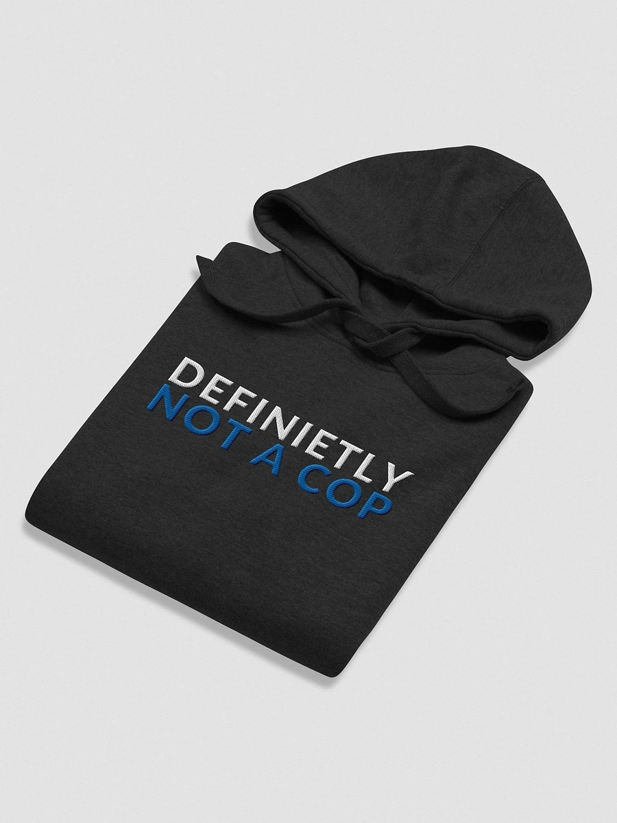 DEFINIETLY NOT A COP (BLUE) - HOODIE product image (3)